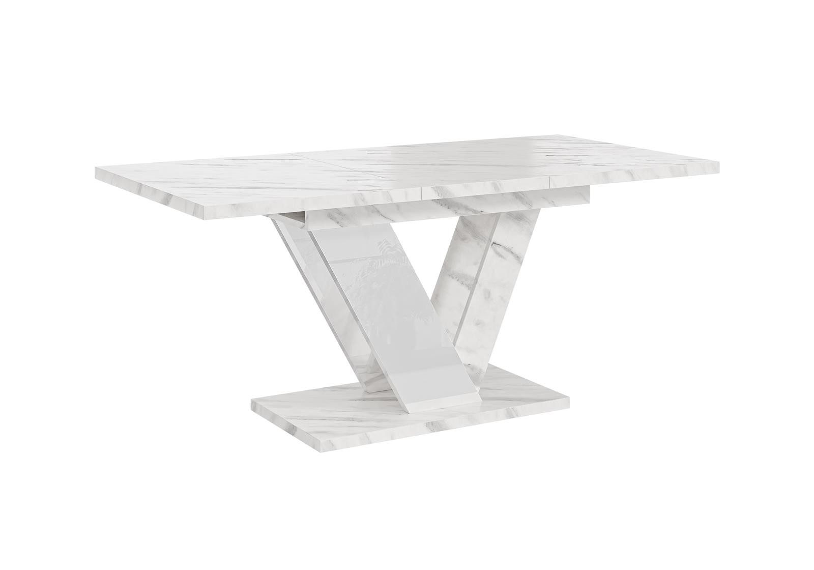 Compleo Esstisch DUBAI, 120-160x80x76 cm (Ausziehbar günstig online kaufen