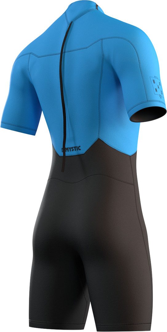 Mystic Neoprenanzug MYSTIC BRAND 3/2 BACK ZIP Shorty global blue