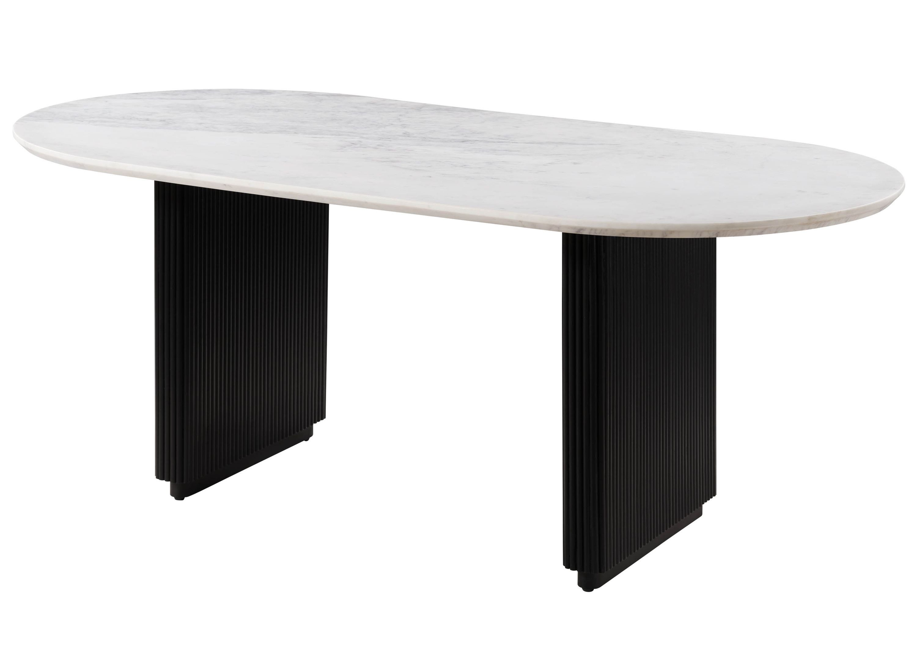 Massivmoebel24 Esstisch BARCELONA (Massivholz, Massivholztisch), oval Mango günstig online kaufen