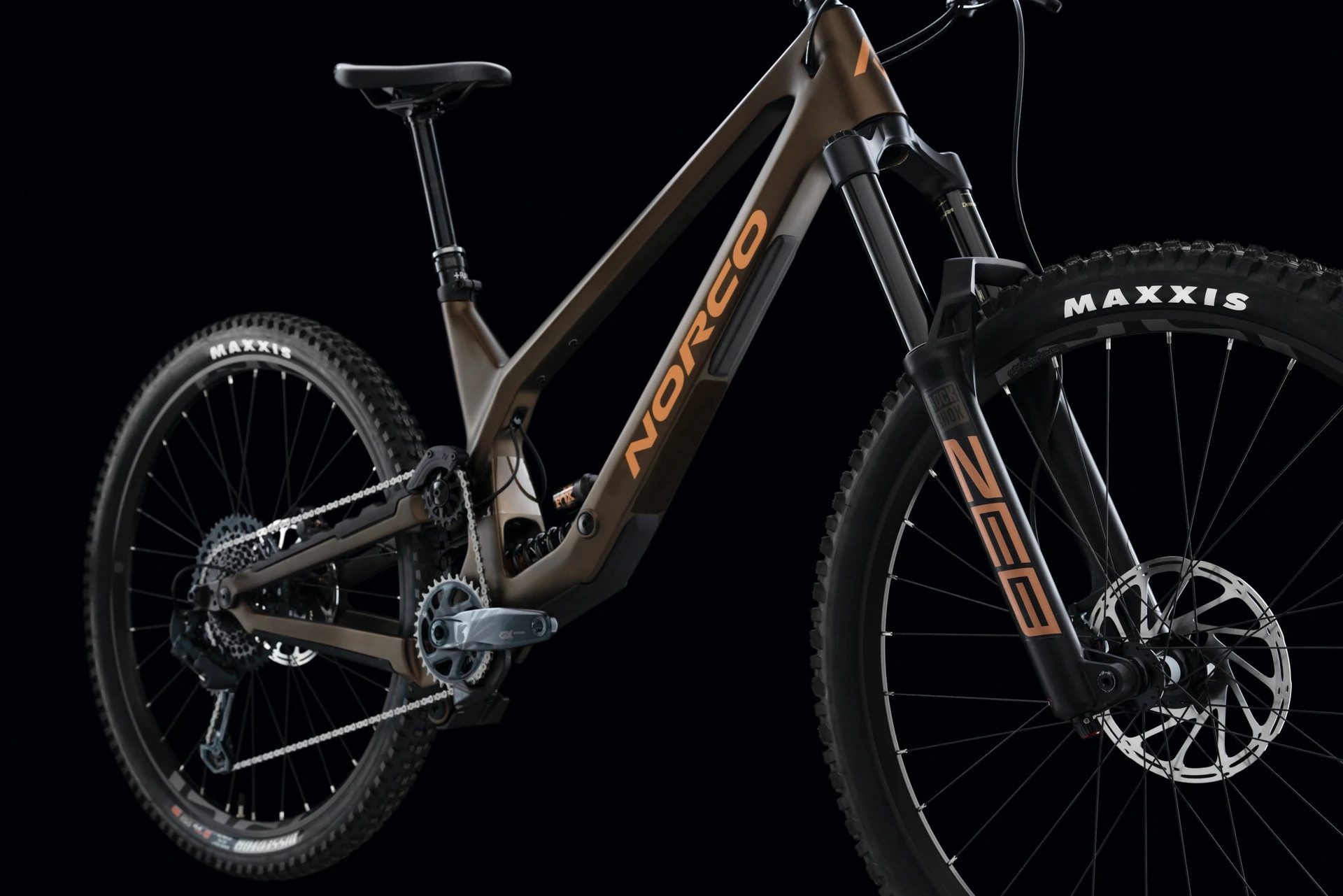 NORCO Mountainbike MTB Fully RANGE C2 Brown/Copper 29" Diamant, 12 Gang SRAM Sram GX Eagle Schaltwerk, Kettenschaltung