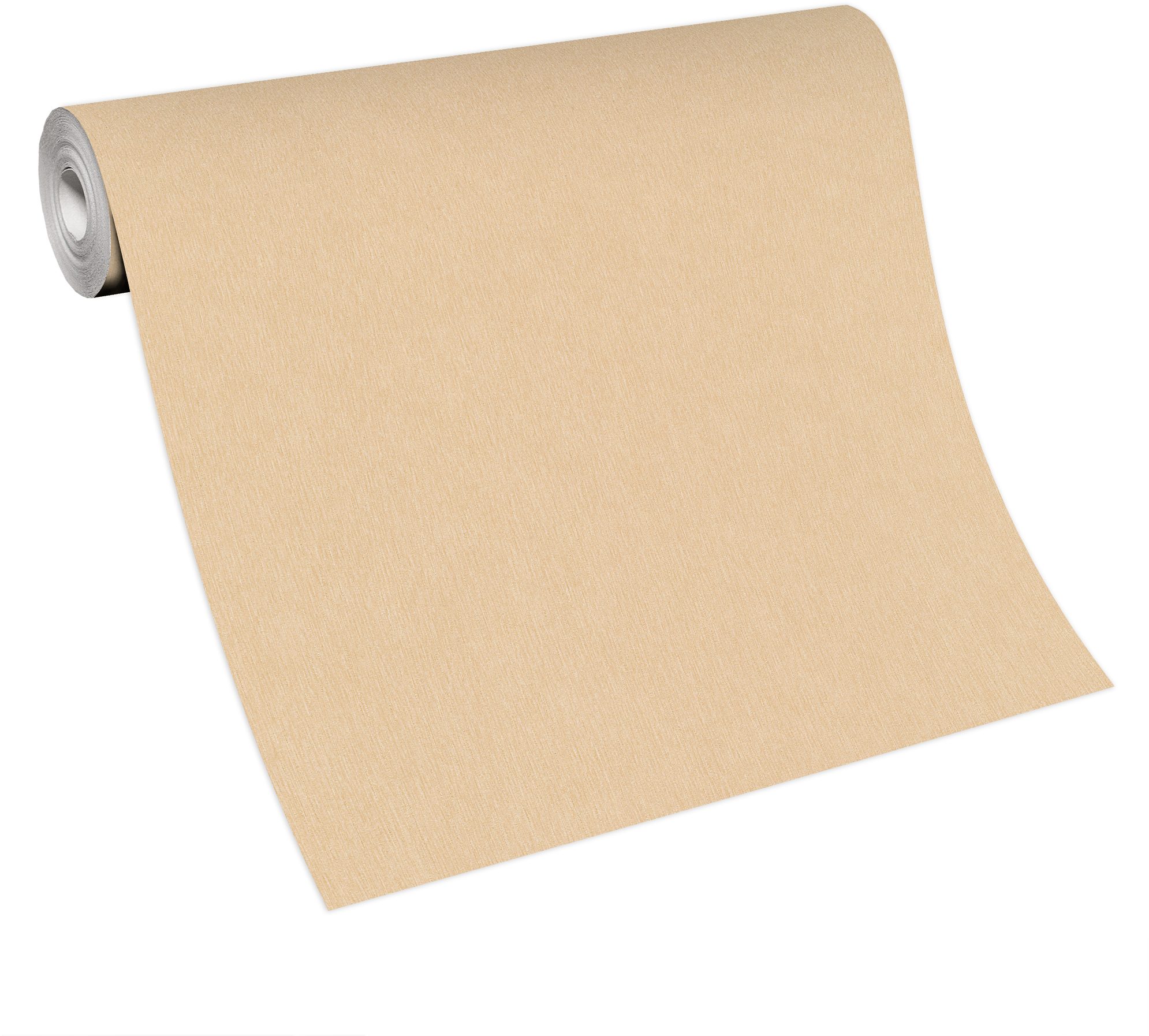 Bricoflor Einfarbige Vliestapete in Gold günstig online kaufen