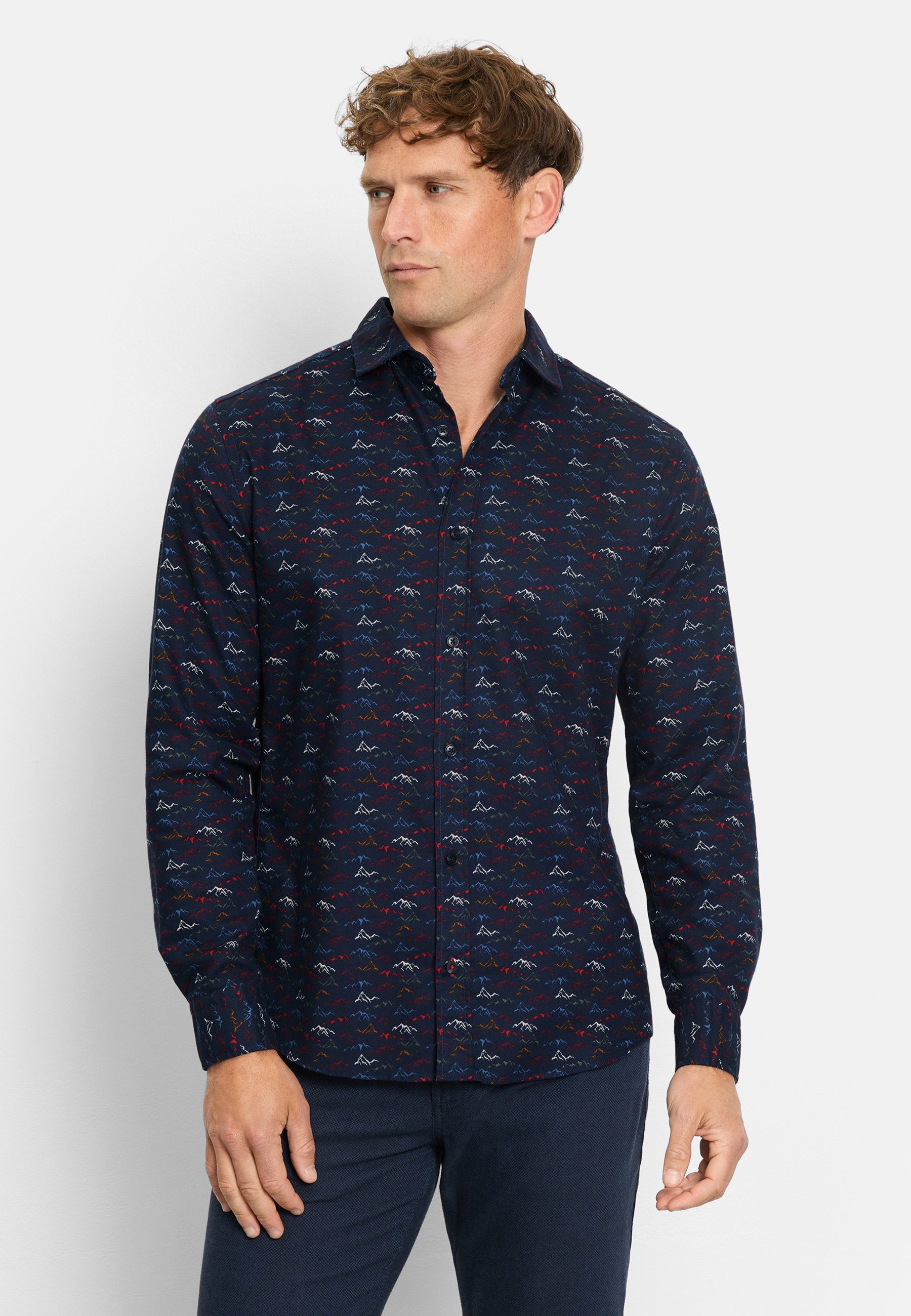 Langarmhemd OLYMP Casual, regular fit, Kent