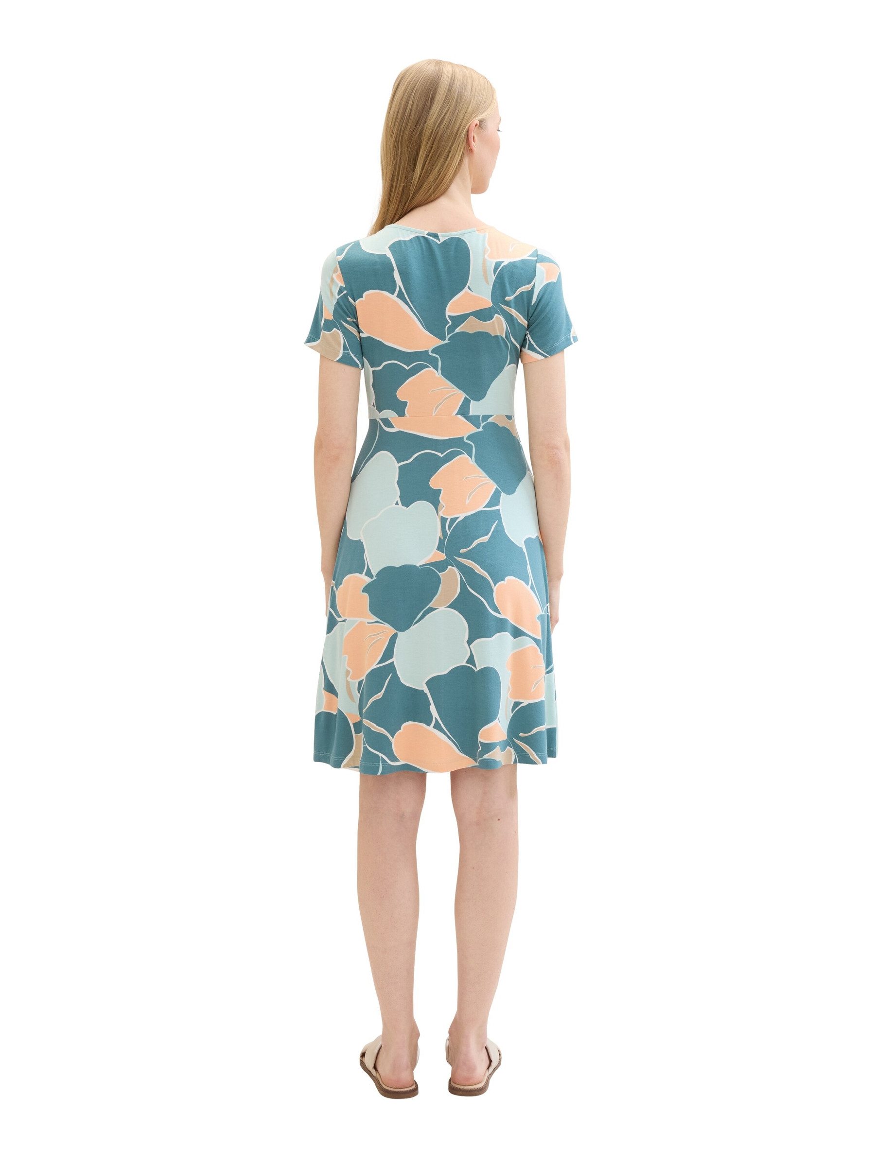 TOM TAILOR Shirtkleid Elegantes Kurzes Regular Fit (kurz) Jerseykleid