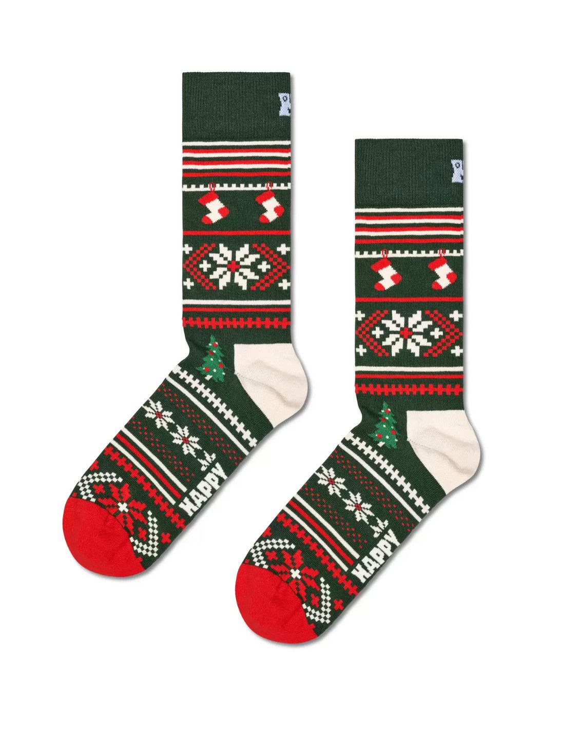 Happy Socks Freizeitsocken Christmas Sweater Socken günstig online kaufen