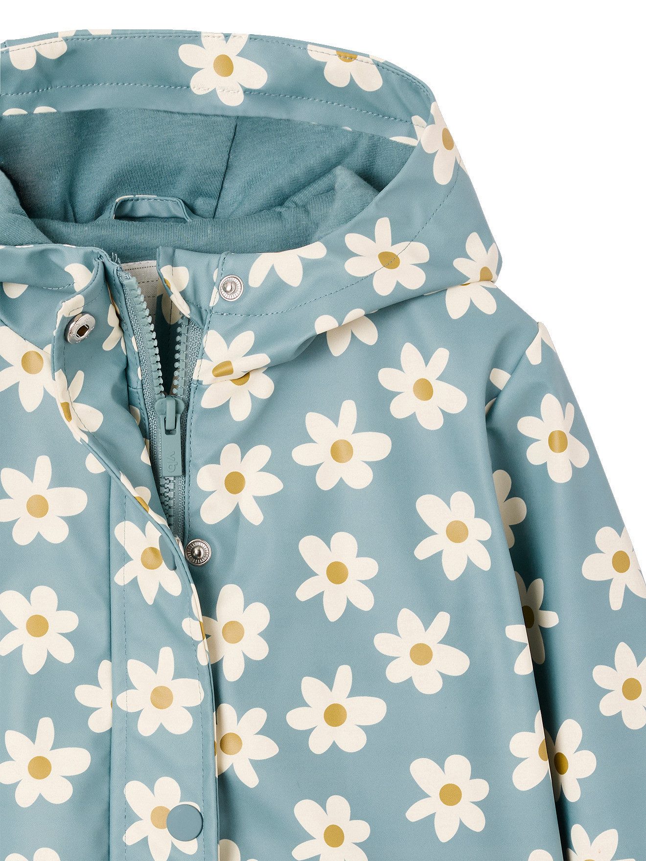 vertbaudet Regenjacke Mädchen Regenjacke mit Kapuze und Print – Bild 4 von 5