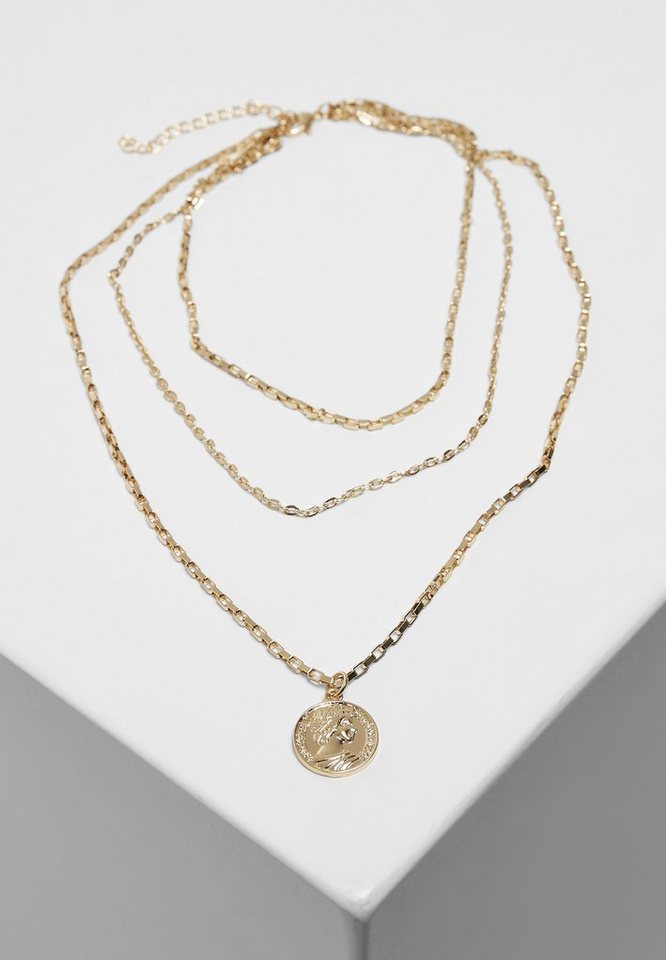 URBAN CLASSICS Edelstahlkette Accessoires Layering Amulet Necklace, Urban  Classics Accessoires