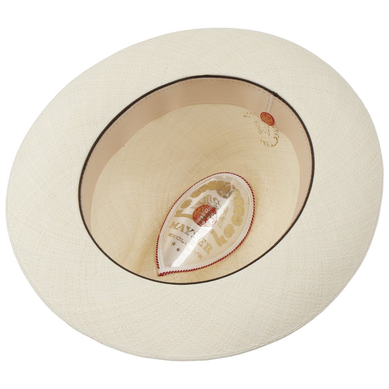 Damen Hüte Mayser Sonnenhut (1-St) Panamastrohhut mit Futter, Made in the EU