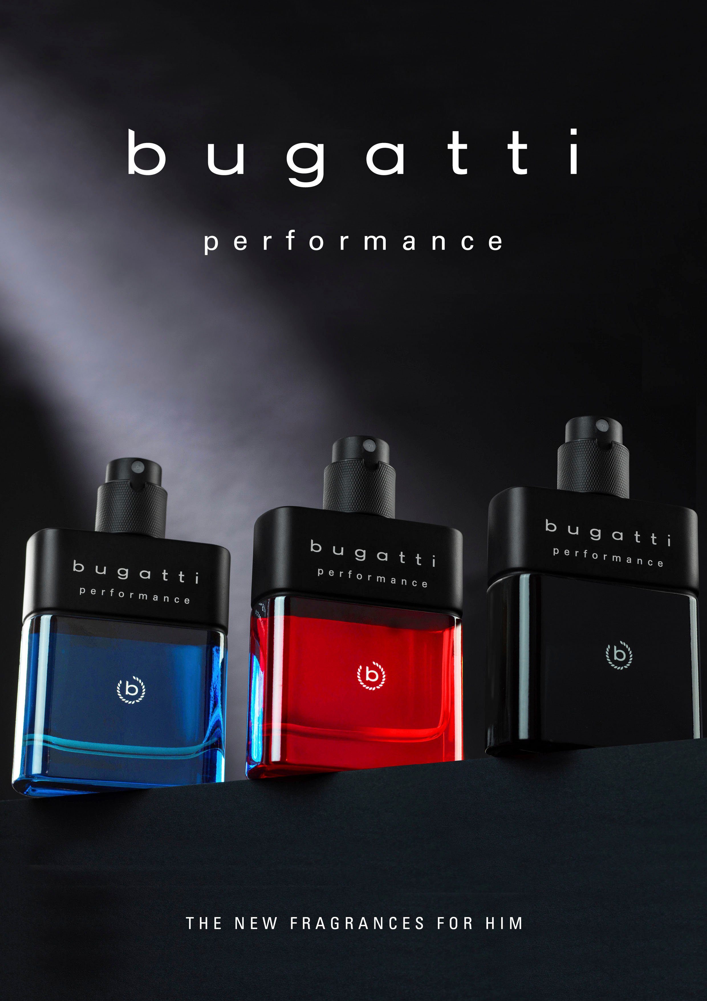 bugatti Eau de Performance Intense BUGATTI Black 100ml Toilette EdT