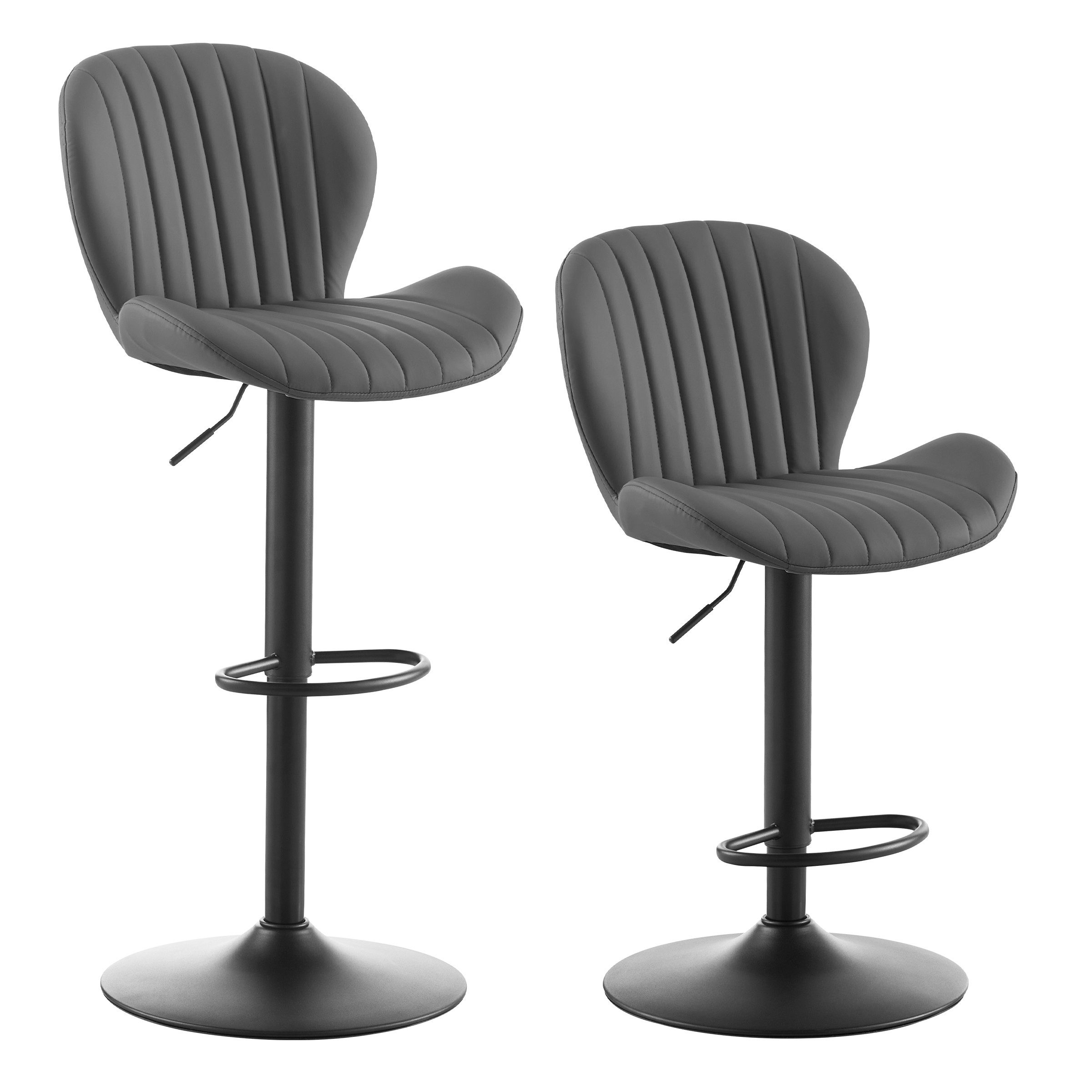 Ofcasa Barhocker Muschelförmige Barstuhl (2er Set), günstig online kaufen