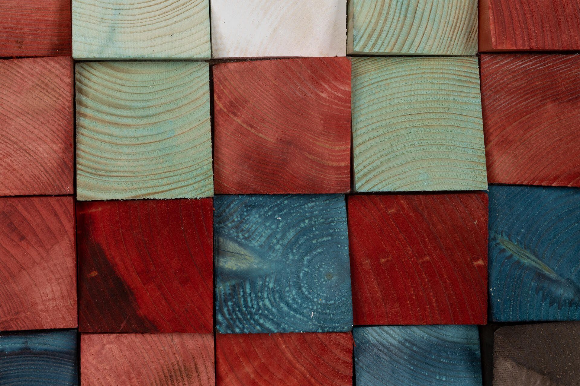 75x75 KUNSTLOFT Sunset Colours cm, Holzbild Wandbild handgefertiges of Holz aus