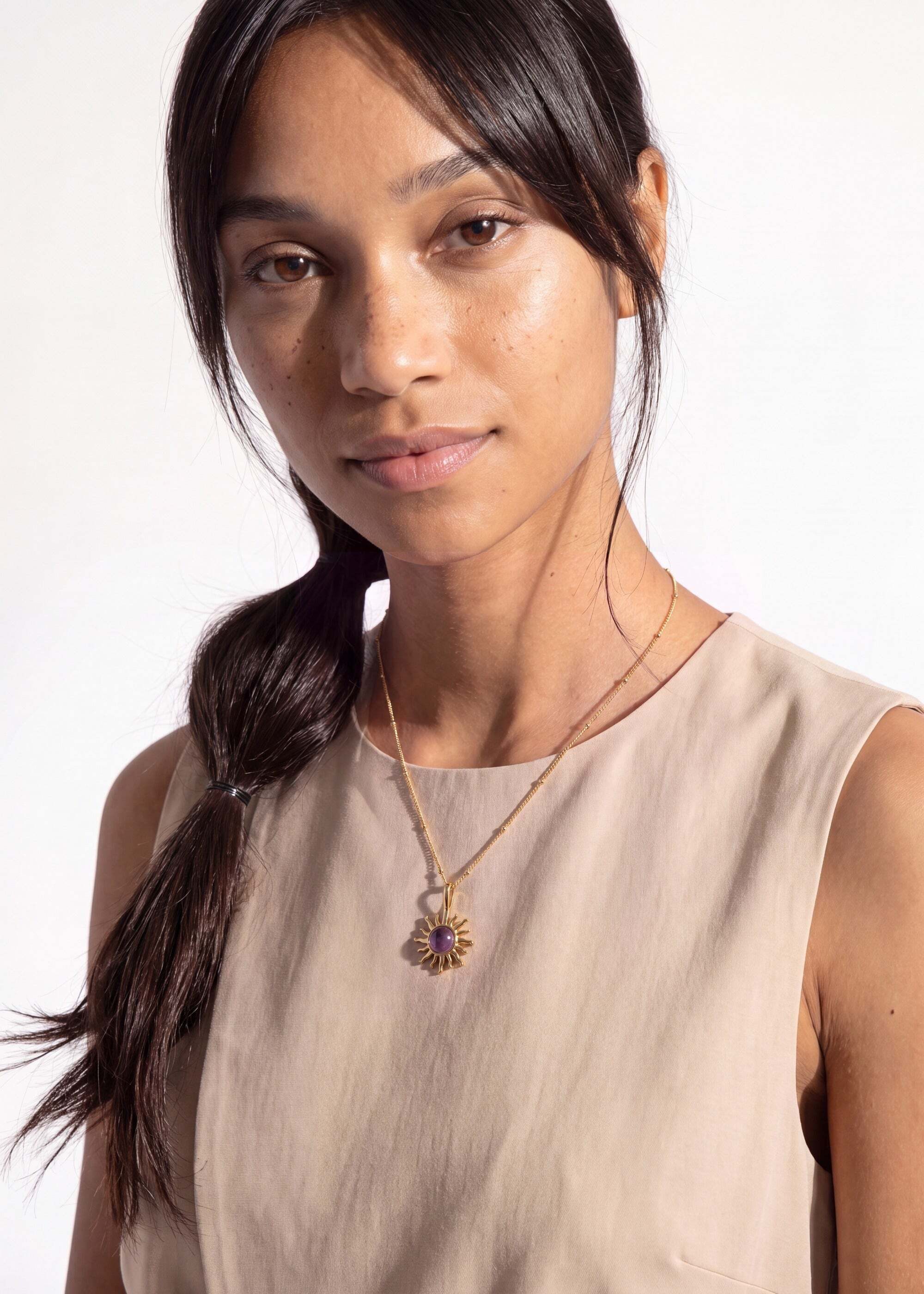 Purelei Kette mit Anhänger Sun Amethyst (Kette) – Bild 3 von 4