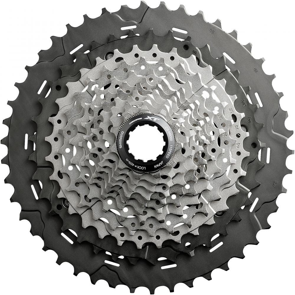 Zahnkranz SHIMANO Kassette DEORE XT CS-M8000 11-fach 11-46Z Kassette - 11-fach A