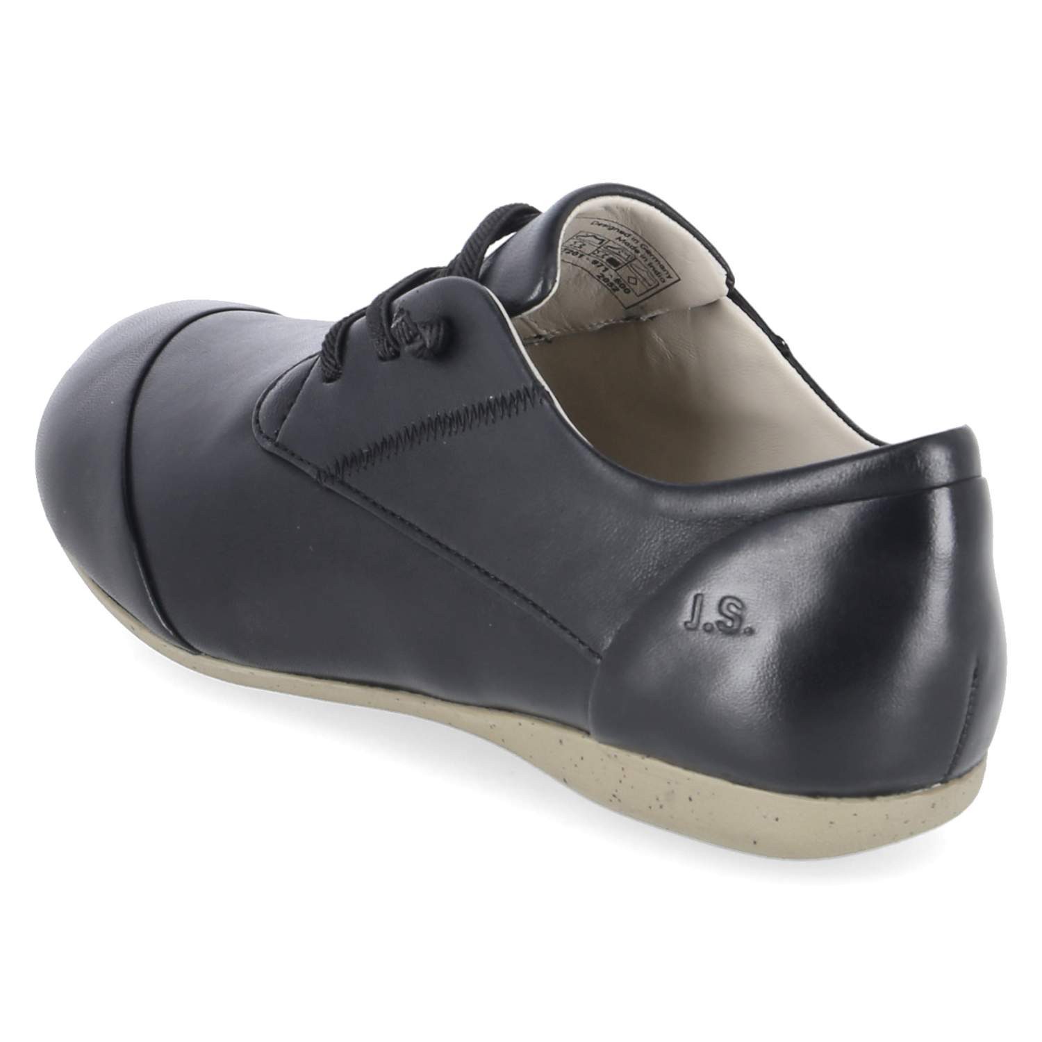 Josef Seibel Josef Seibel Slipper / Loafers 87201971/600 Damen Glattleder black Schnürschuh – Bild 3 von 5