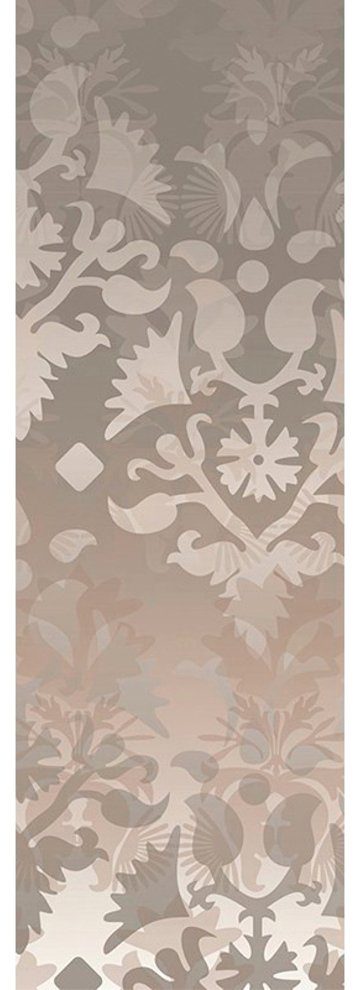 Architects Paper Fototapete Ornamental Spirit Grey And Brown, (1 St), Grafik Tapete Ornament Beige Braun Panel 1,00m x 2,80m