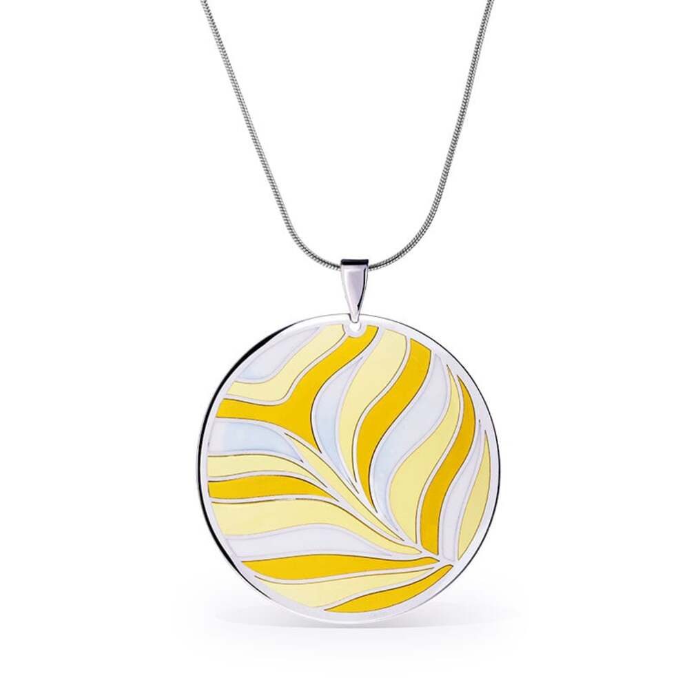 Secretforyou Kettenanhänger Kettenanhänger Anhänger 925 Silber Emaille Echtschmuck, 925 Sterling Silber