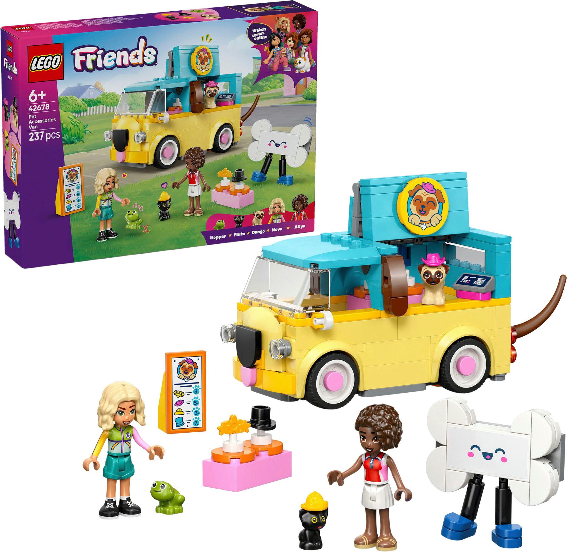 LEGO® Haustierzubehör-Van (42678), LEGO Friends Konstruktionsspielsteine, ( günstig online kaufen