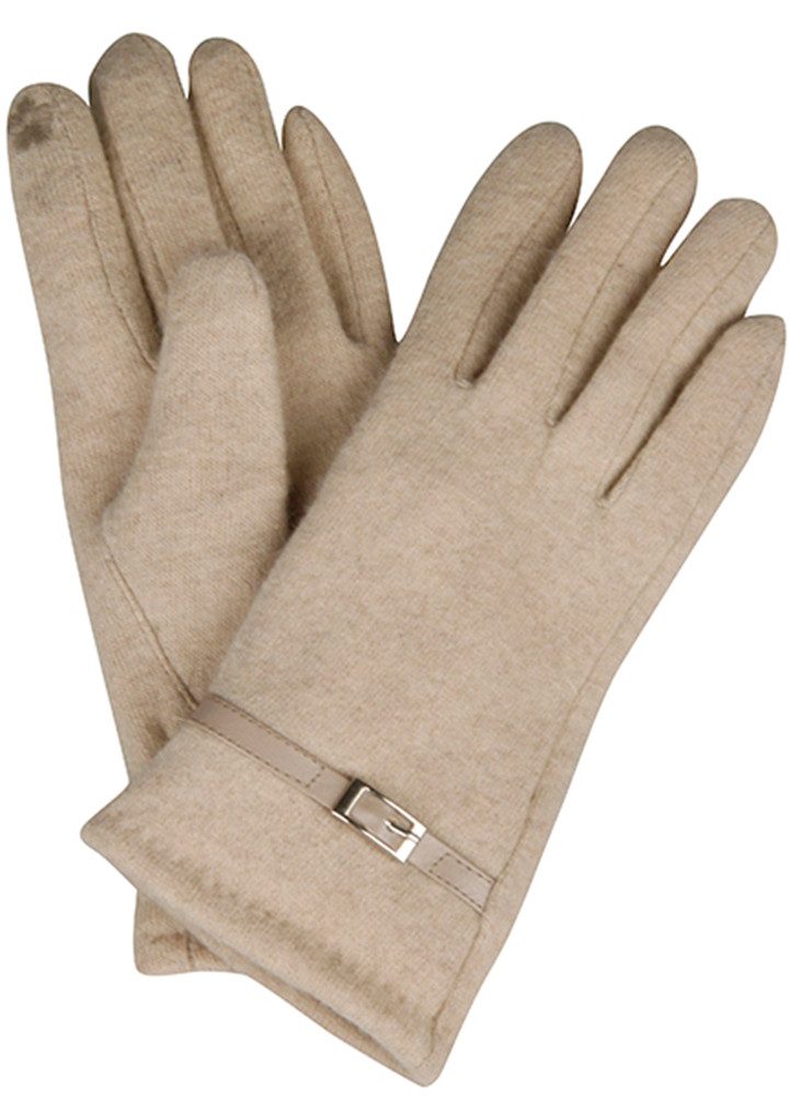 Capelli New York Fleecehandschuhe mit Zierriemen günstig online kaufen