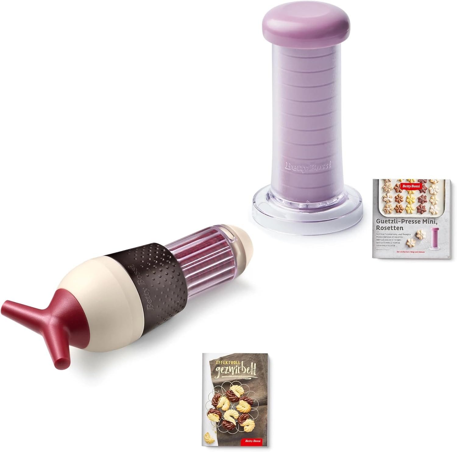 Betty Bossi Gebäckpresse Zwirbel-Presse + Keks-Presse «Gourmet»