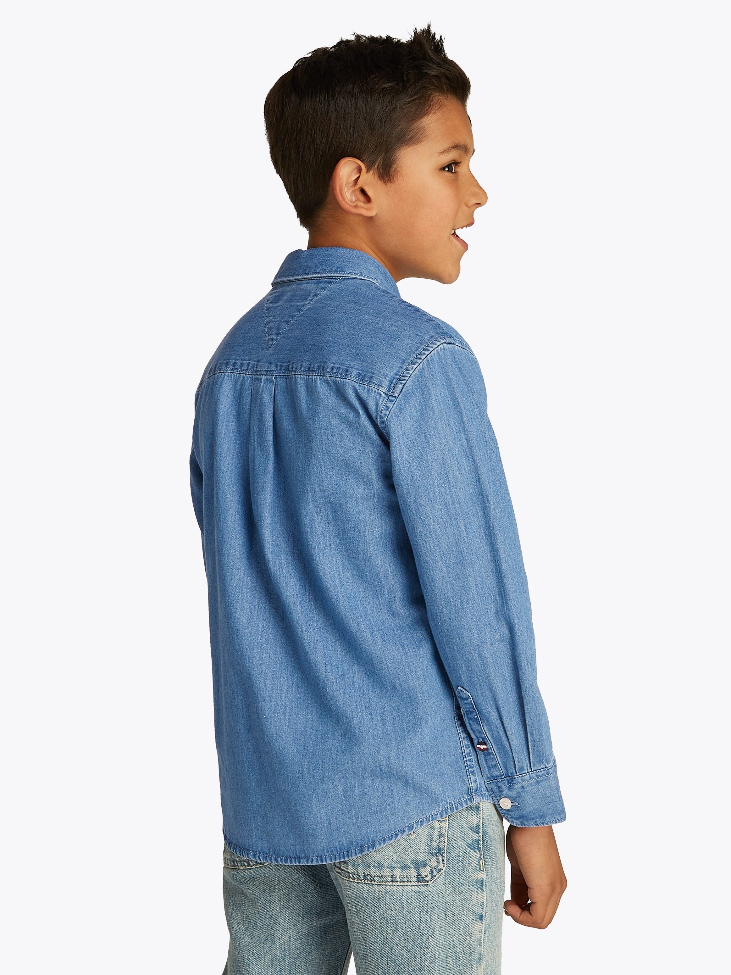 Tommy Hilfiger Langarmhemd DENIM CHAMBRAY SHIRT günstig online kaufen