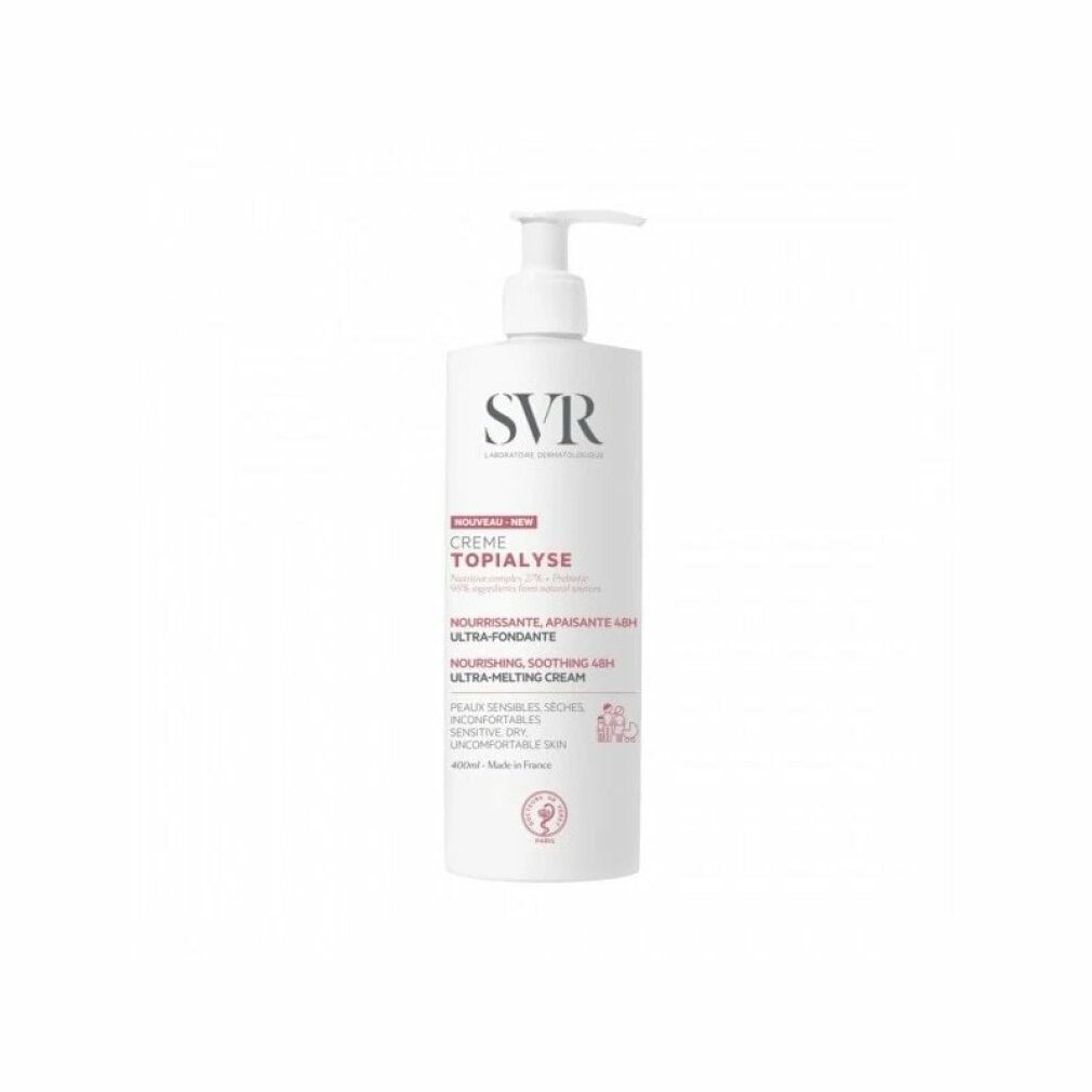 SVR Tagescreme Topialyse Creme nährende Gesichts- und Körpercreme 400ml