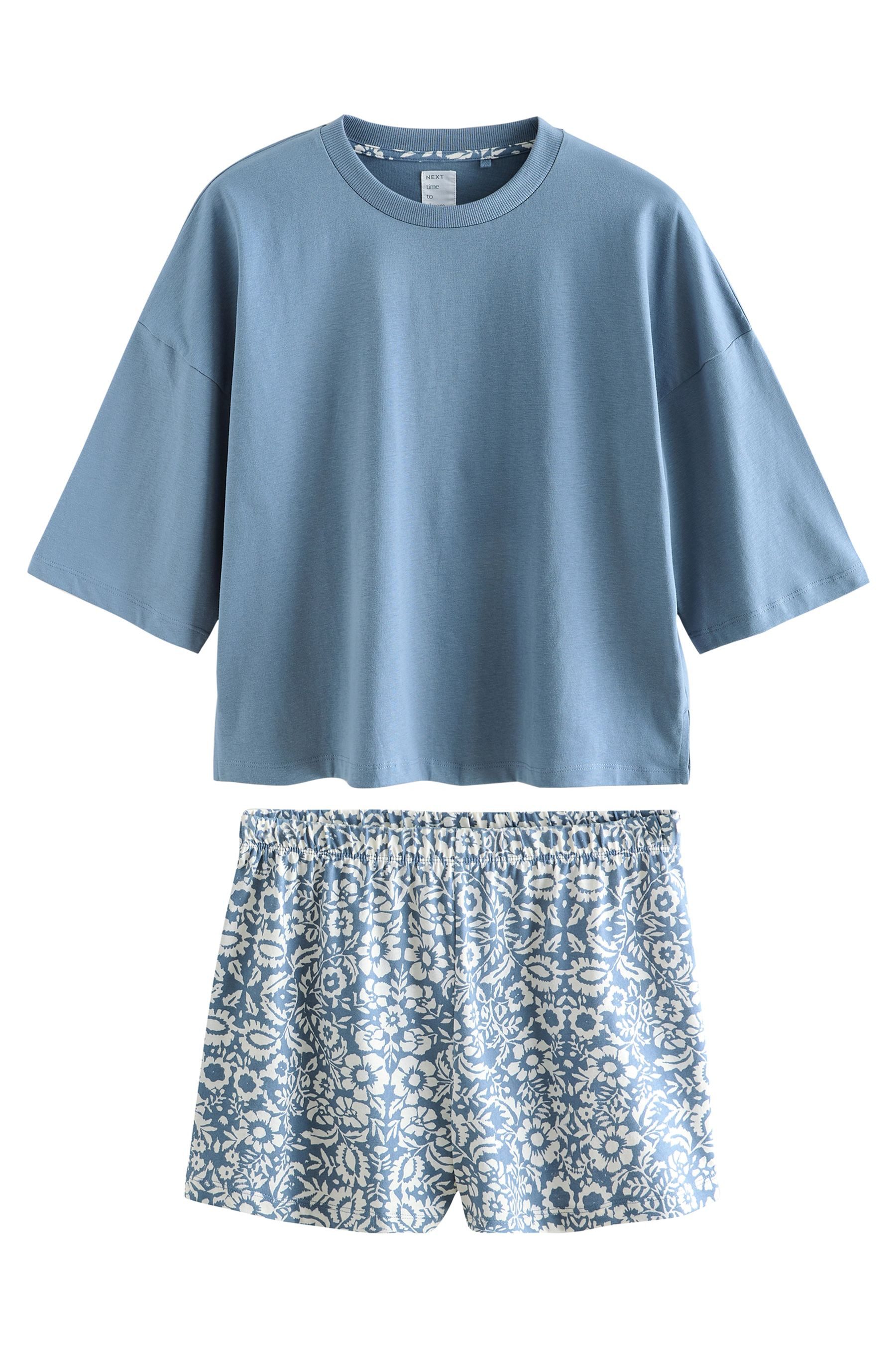 Next Pyjama Kurze Baumwollpyjamas (2 tlg)