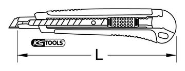 KS Tools Cuttermesser, Klinge: 0.04 cm, Universal-Abbrechklingen 9 mm