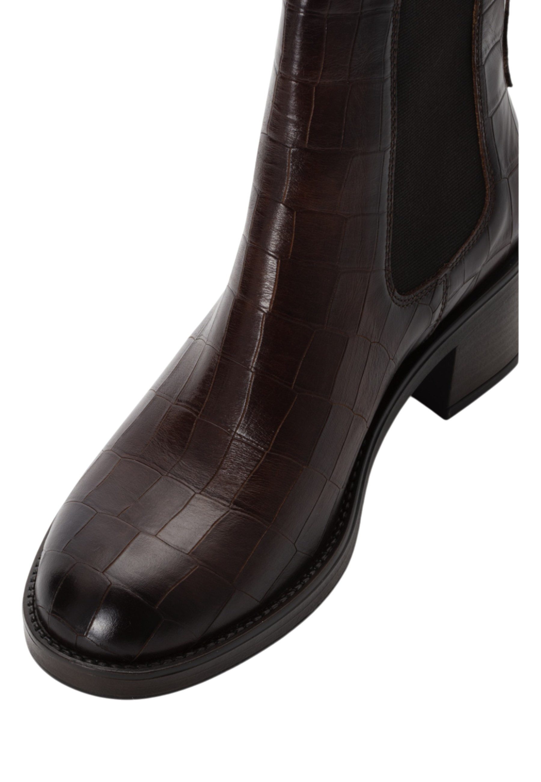 Tamaris 1-25307-45 395 Cognac Croco Stiefelette – Bild 3 von 5