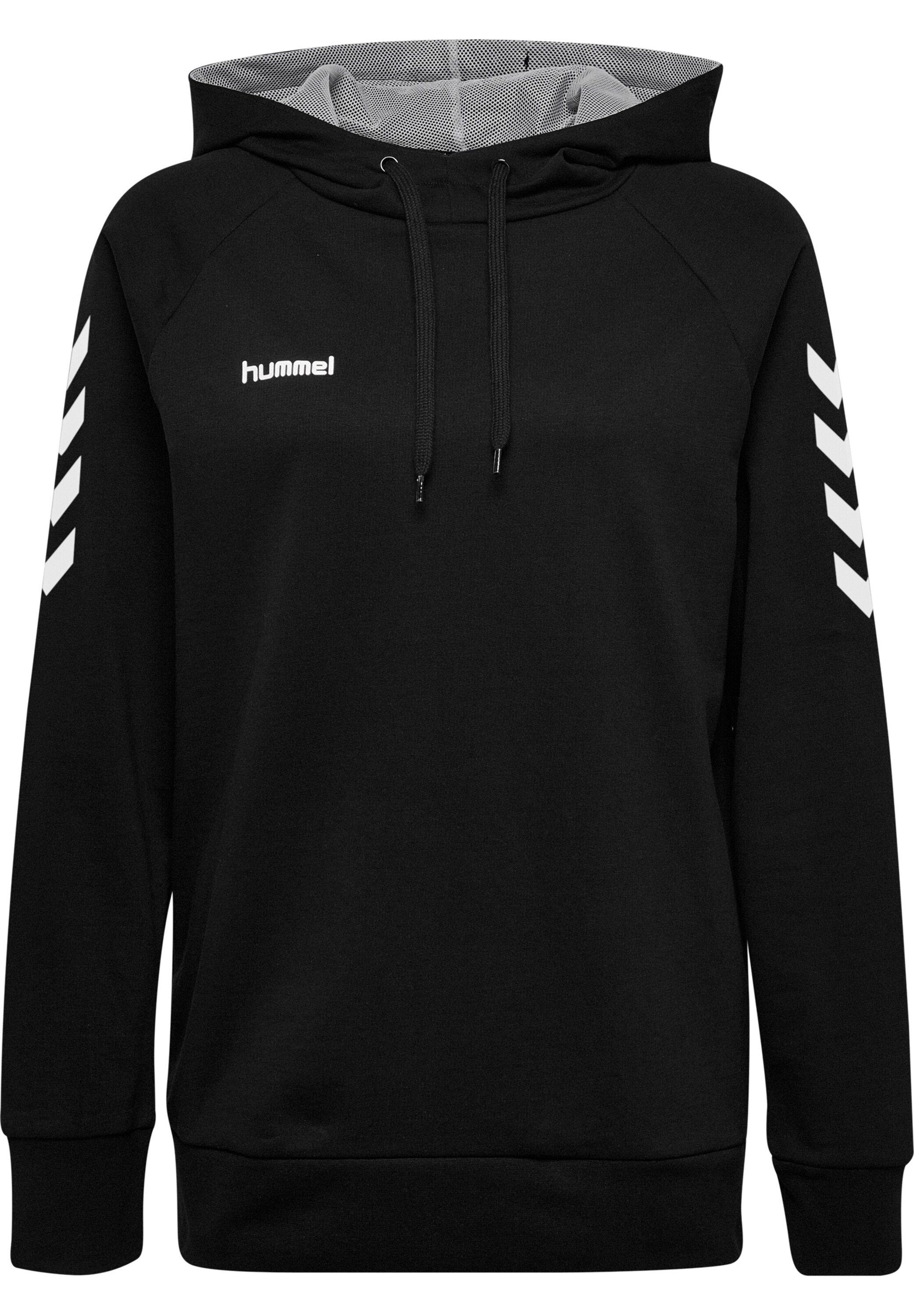 hummel Sweatshirt (1-tlg) Plain/ohne Details Schwarz