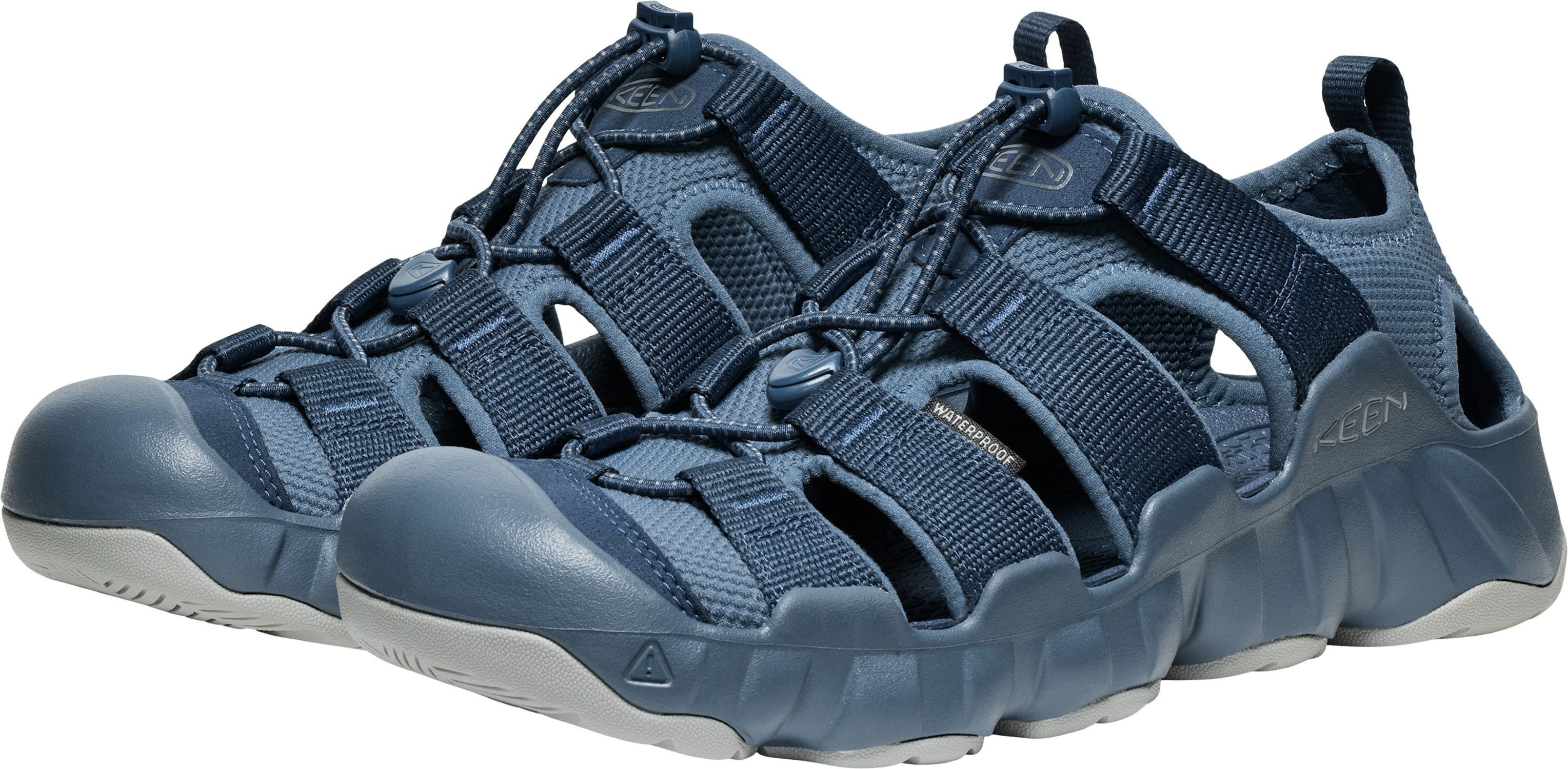 Keen HYPERPORT H2 M Outdoorsandale Schnellverschluss mit Bungee-Schnürung