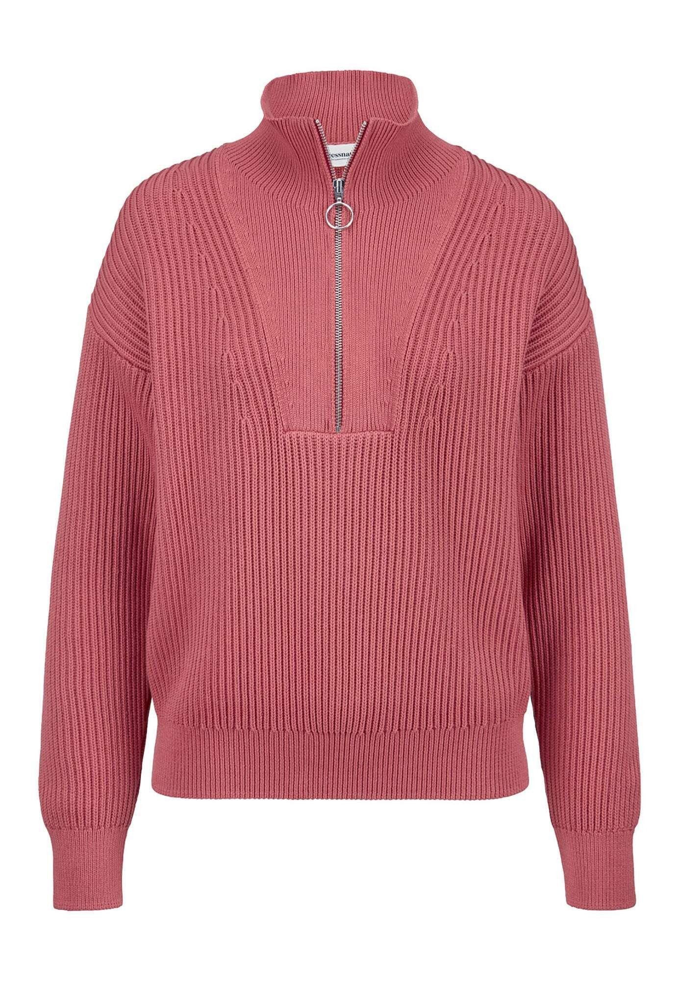 Hessnatur Strickpullover Relaxed aus reiner Bio-Baumwolle (1-tlg)