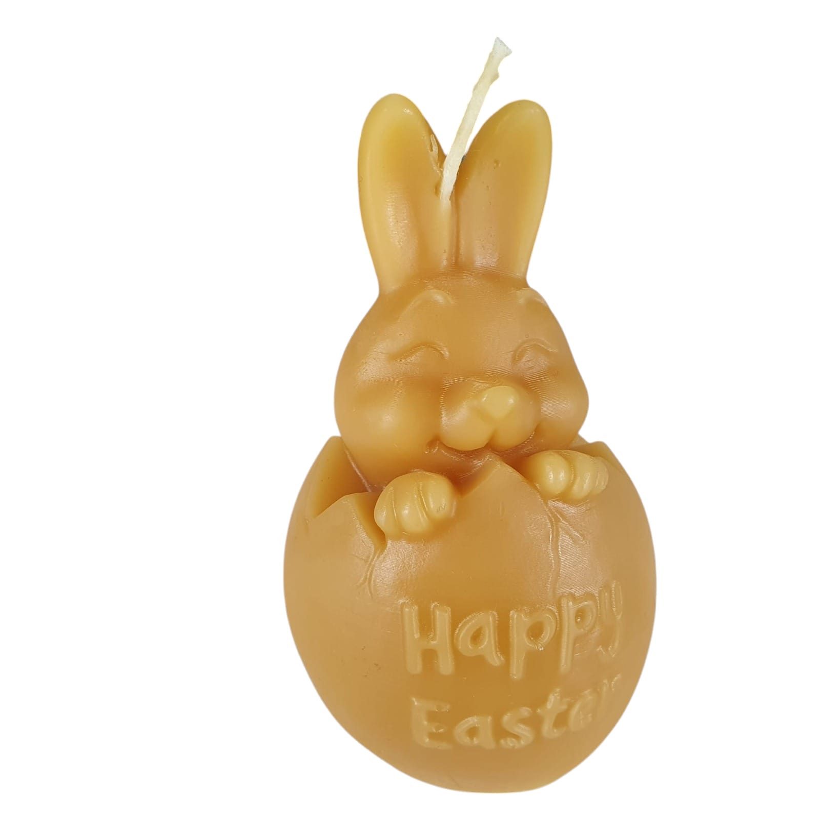 Aspinaworld Formkerze Bienenwachskerze Osterhase im Ei 10 cm