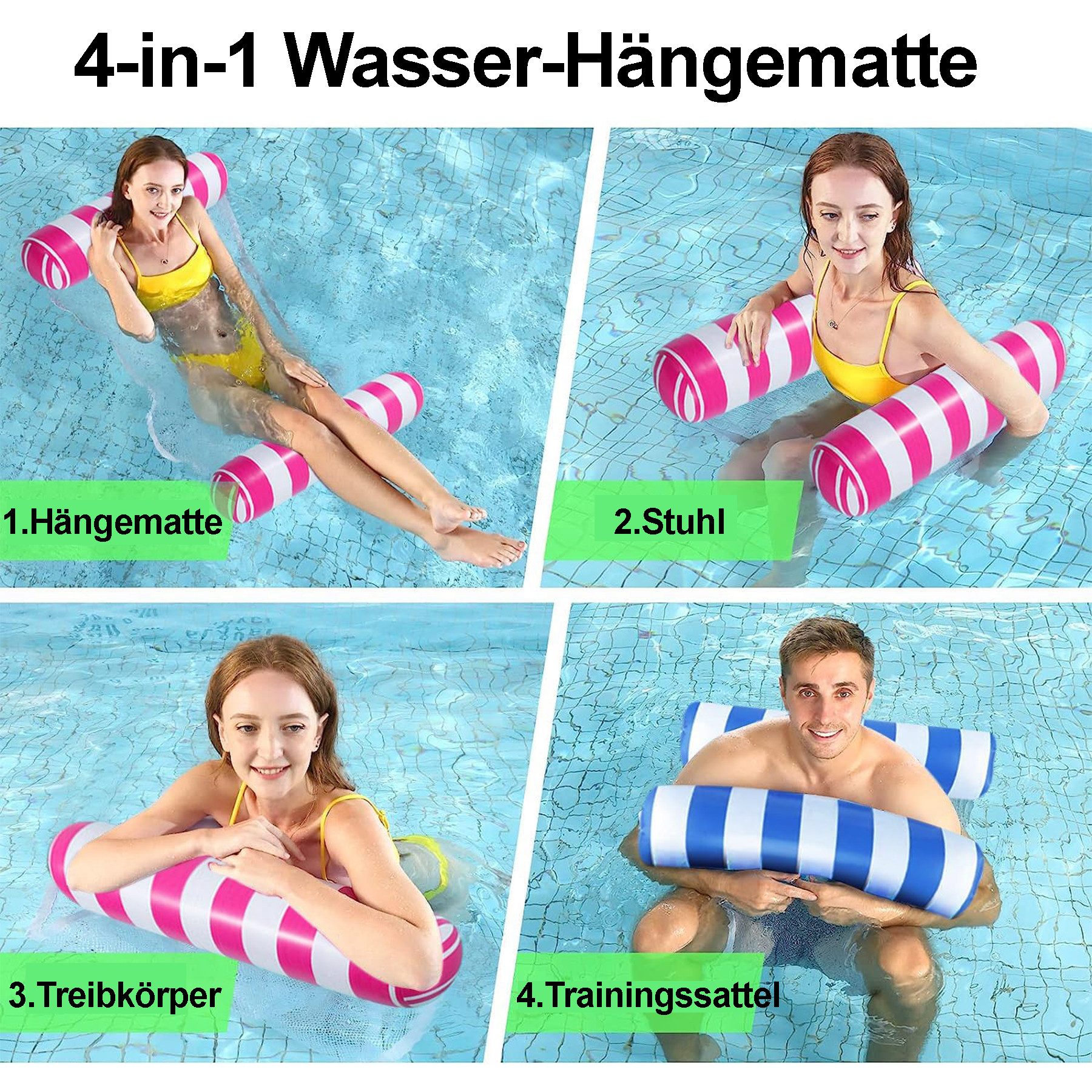 Mutig Luftmatratze Wasserhängematte Pool XL Luftmatratze günstig online kaufen