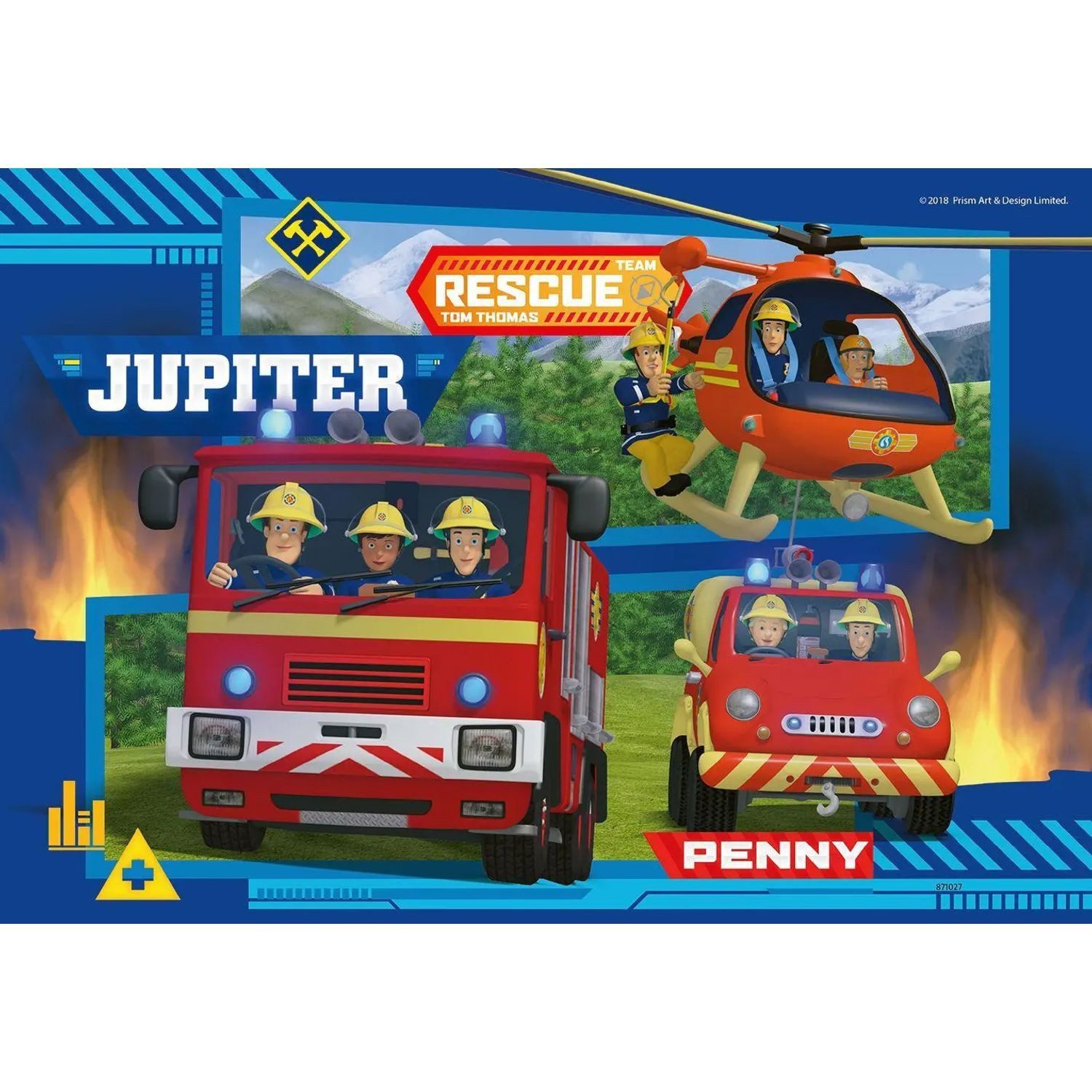 Ravensburger Puzzle Feuerwehrman Sam: Wasser marsch mit Sam - Puzzle mit 24 Teilen, 24 Puzzleteile