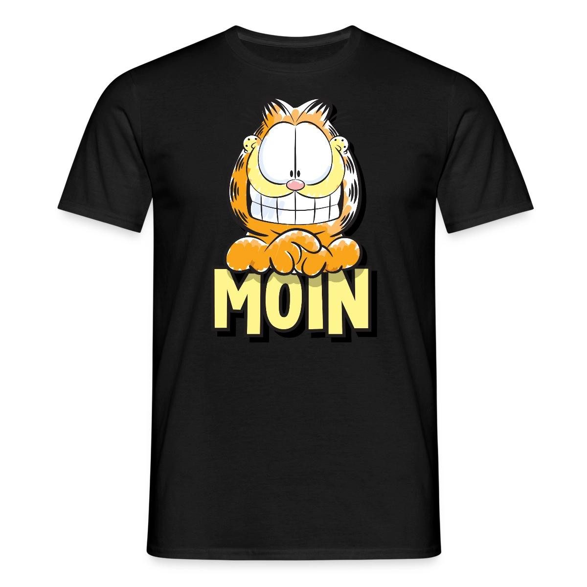 Spreadshirt T-Shirt Garfield Moin Nordsee Ostsee Geschenk Männer T-Shirt (1-tlg)