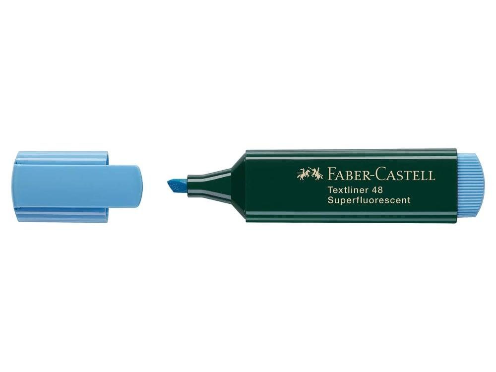 Marker Textmarker Faber-Castell blau 'Textliner' Faber-Castell