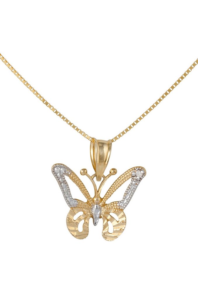 Firetti Kette Mit Anhnger Schmetterling, Mit Diamant Online Kaufen