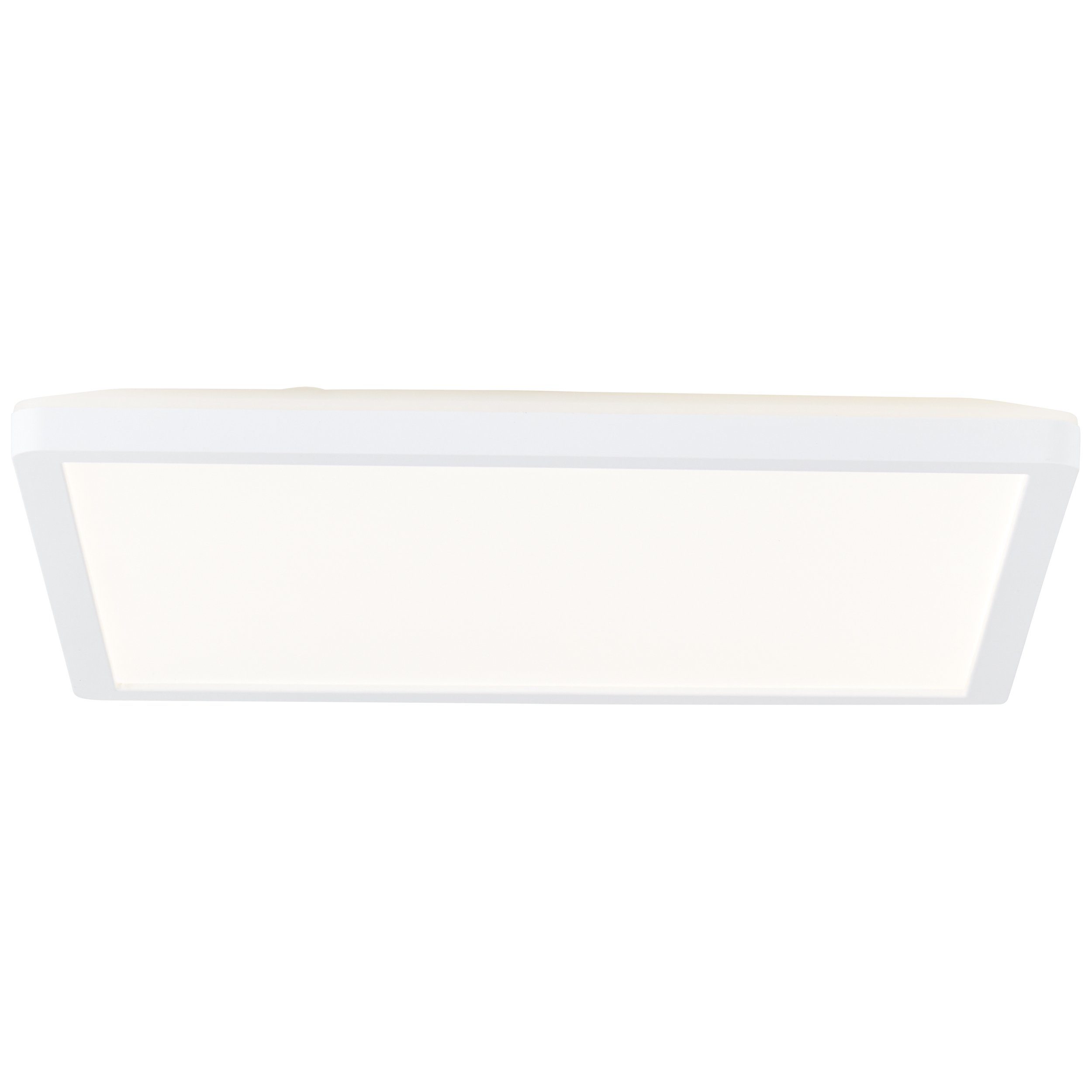 Lightbox LED Deckenleuchte, CCT - über Fernbedienung, LED fest integriert, warmweiß - kaltweiß, LED Aufbaupaneel, 29 x 29 cm, 2300 lm, dimmbar, Fernbedienung, CCT