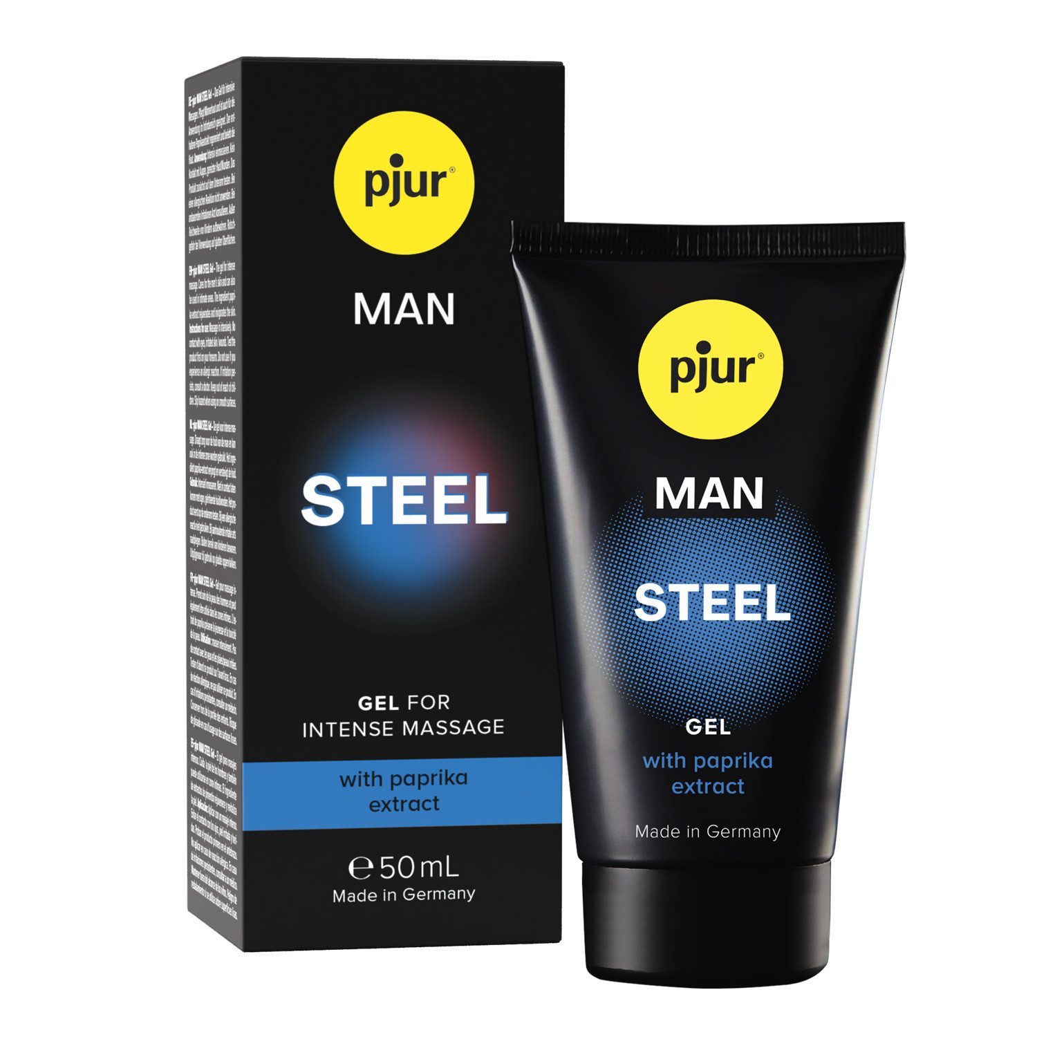 Gleitgel 12910, Man Steel Gel - 50ml - mit Paprika Extrakt