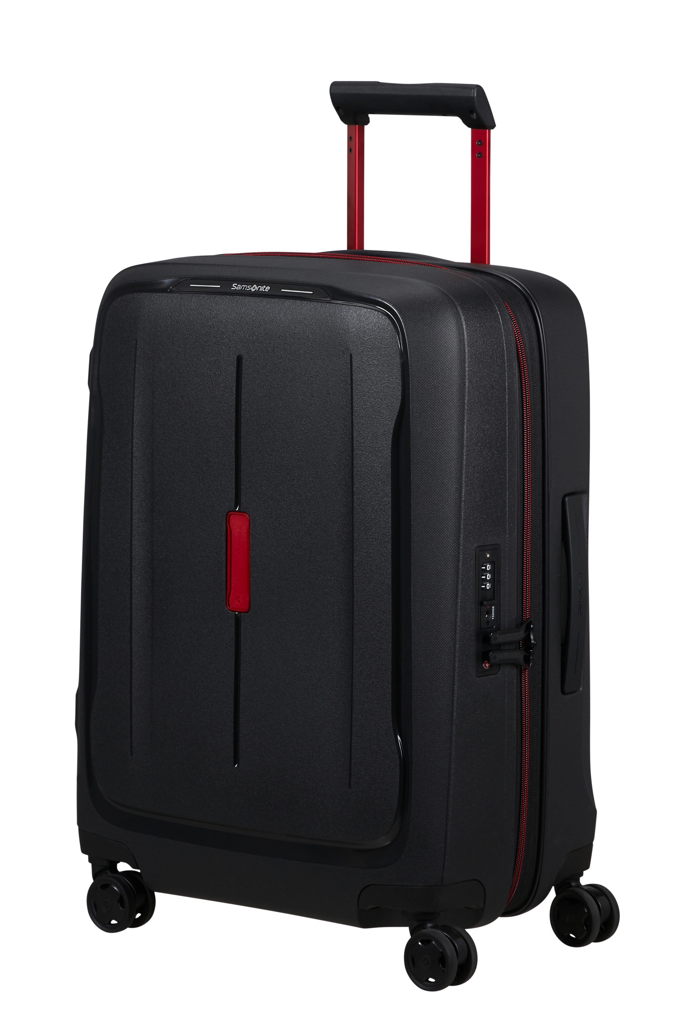 Samsonite Hartschalen-Trolley ESSENS ZIP, 4 Rollen, aus Polypropylen, mit Volumenerweiterung