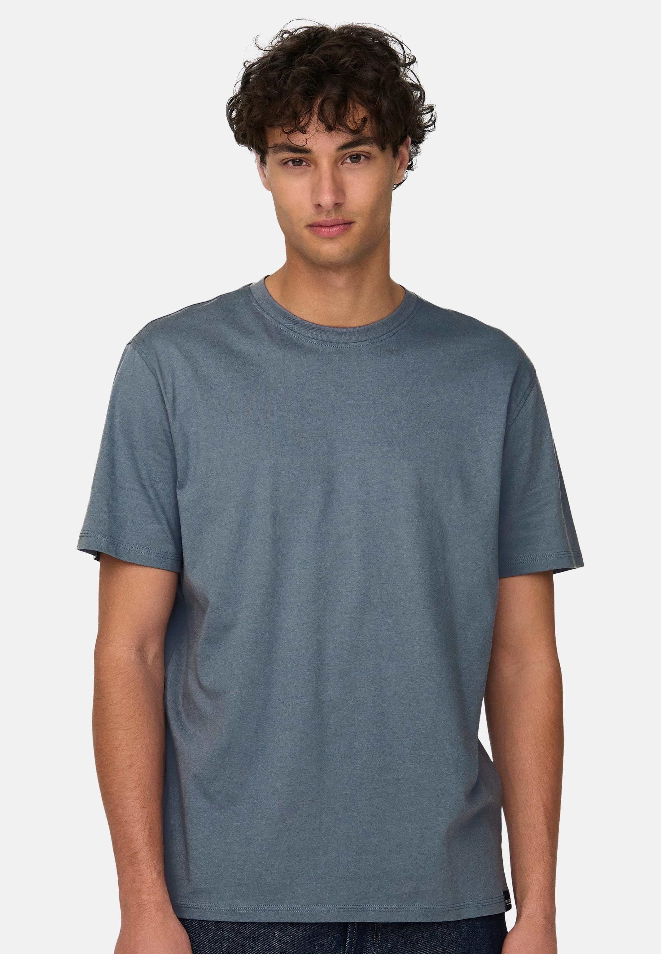 ONLY & SONS T-Shirt 3er Pack MAX (Spar-Set, 3-tlg) T-Shirt - Baumwolle - Atmungsaktiv - Vielseitiges Basic