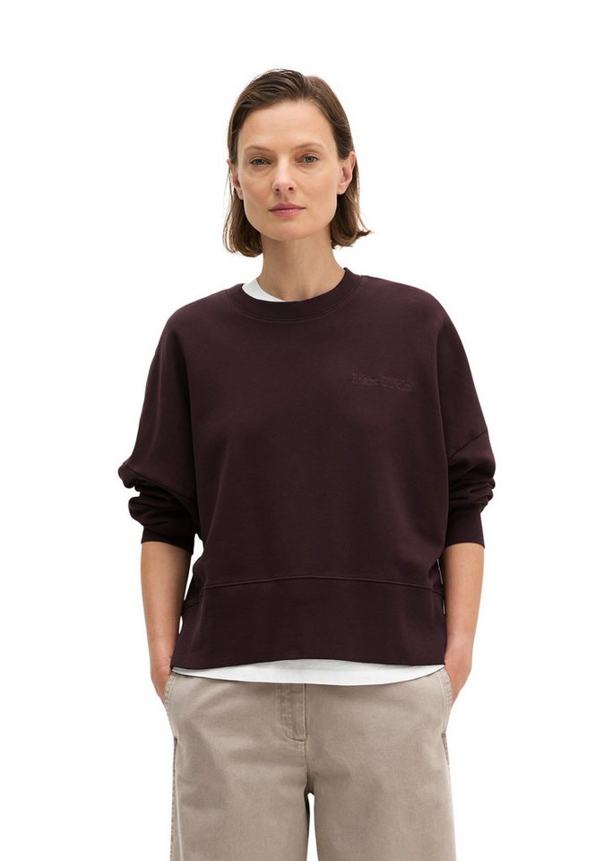 Marc O'Polo Sweatshirt mit recycelter Baumwolle