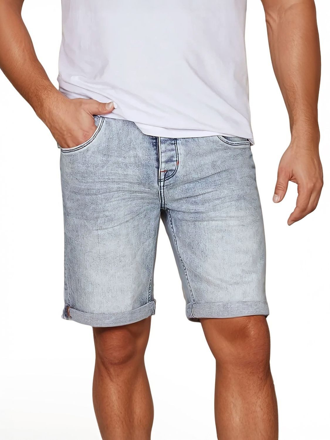 Jeansshorts Herren Shorts RIVTom Regular Fit