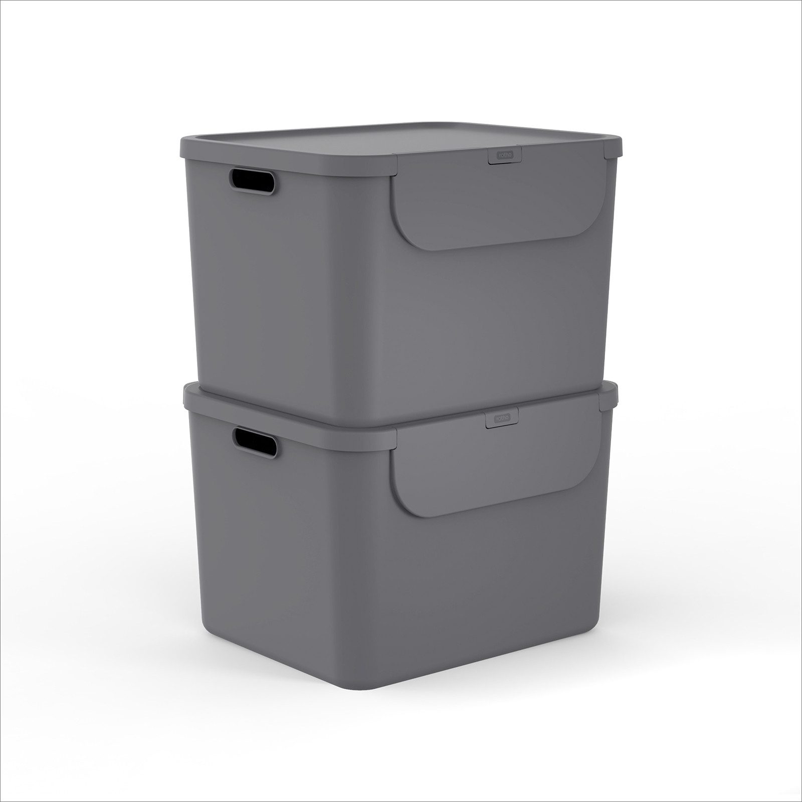 ROTHO Mülltrennsystem, Behälter ideal für Mülltrennung & Recycling