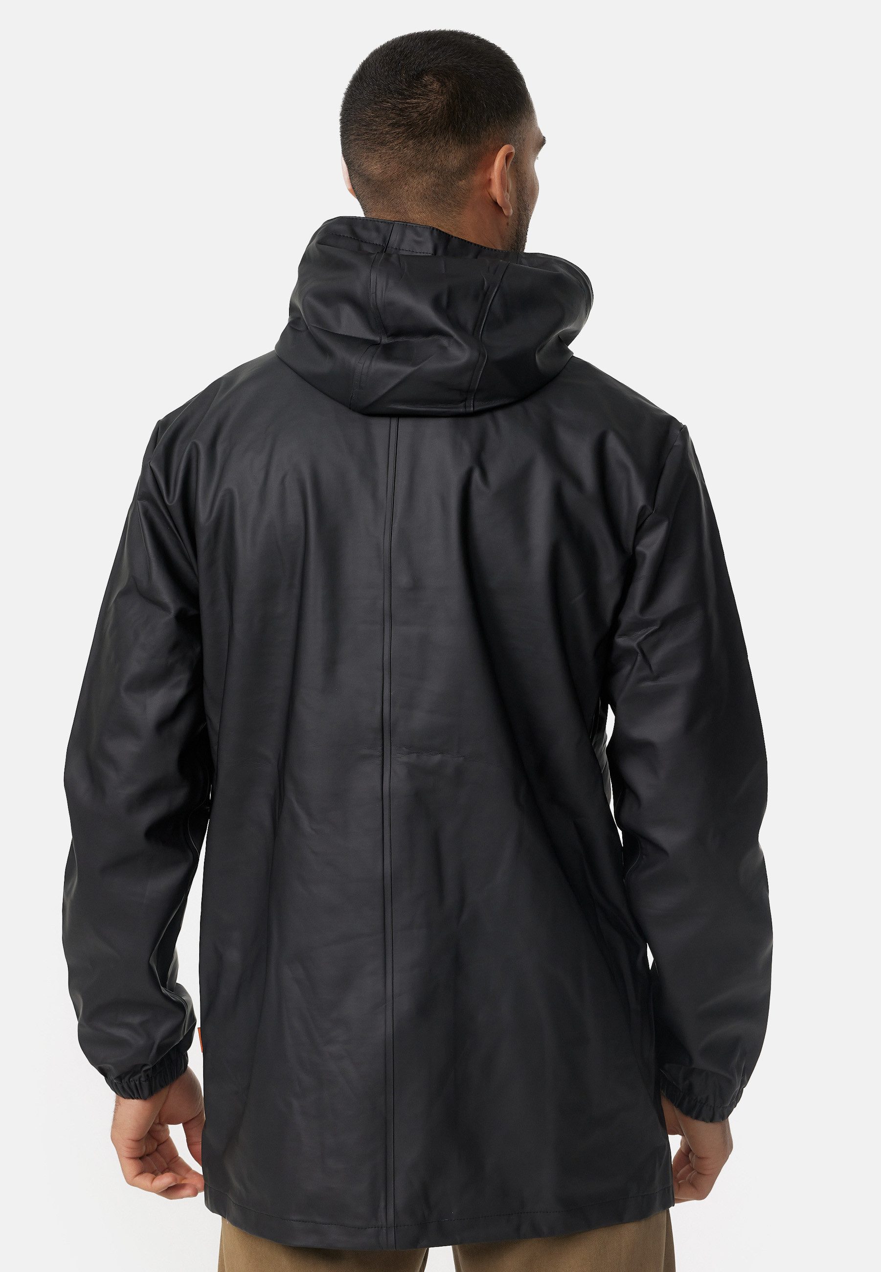 Indicode Regenjacke Herren Malmoe Nässeschutz Herrenjacke halblange, mit Kapuze
