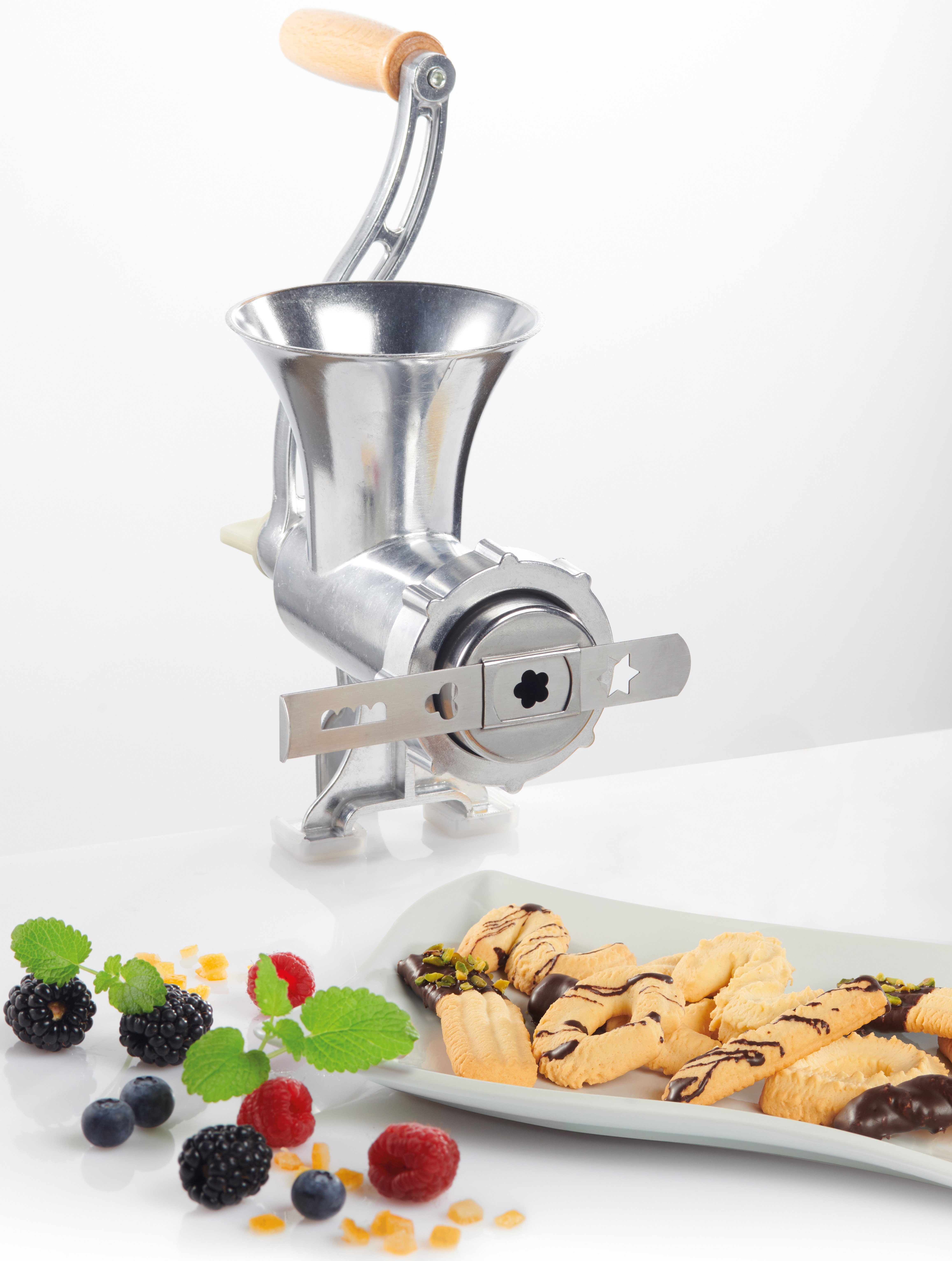 GSW Fleischwolf Nr. 8, mit Gebäckvorsatz