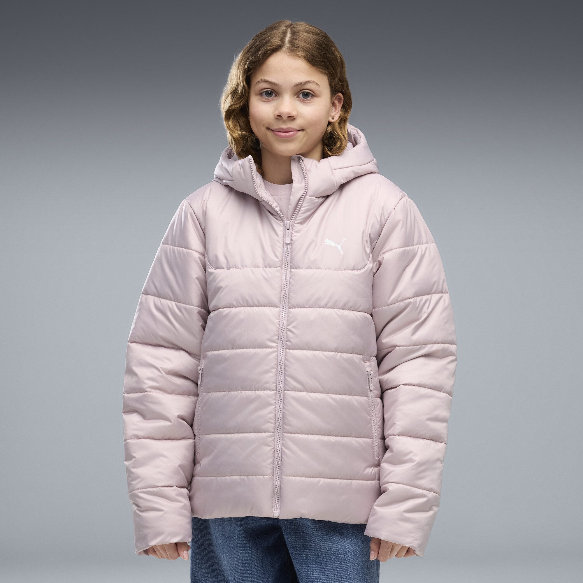PUMA Winterjacke Essentials Wattierte Kapuzenjacke Jugendliche