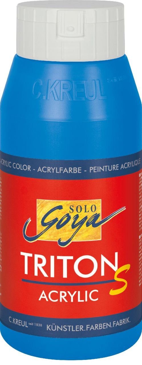 Kreul Acrylfarbe Kreul Solo Goya Acrylic Triton S primärblau 750 ml