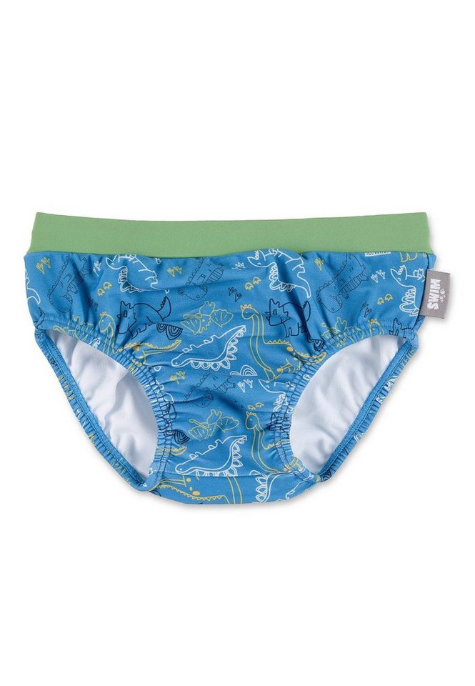 Sterntaler® Badehose UV-Schutz 50+ Badehose Dino (1-St., Baby Schwimmshorts mit Windelfutter, Badeshorts Kinder) Baby Badehose mit Kordel zur Weitenregulierung, Badepants