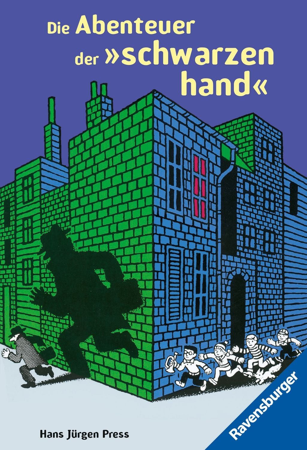 Kinderbuch Die Abenteuer der "schwarzen hand" Rätselhafte Detektivgeschichten zum Hans Jürgen Press