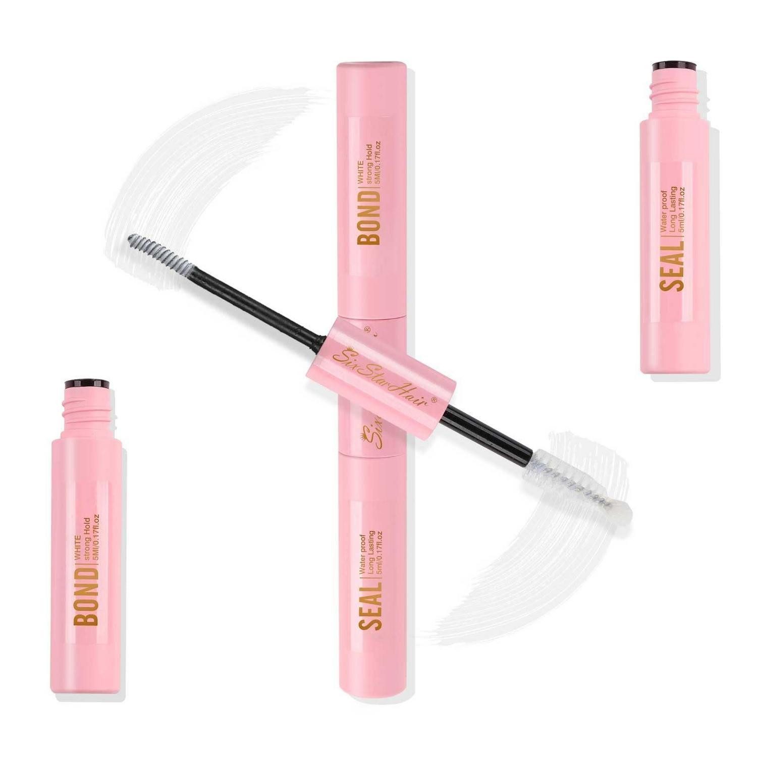 LuxusKollektion Kunsthaar-Extension Wimpernkleber Bond & Seal 2in1 5ml+5ml